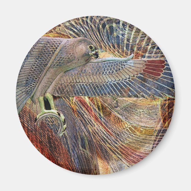 Aimant Falcon égyptien (Devant)