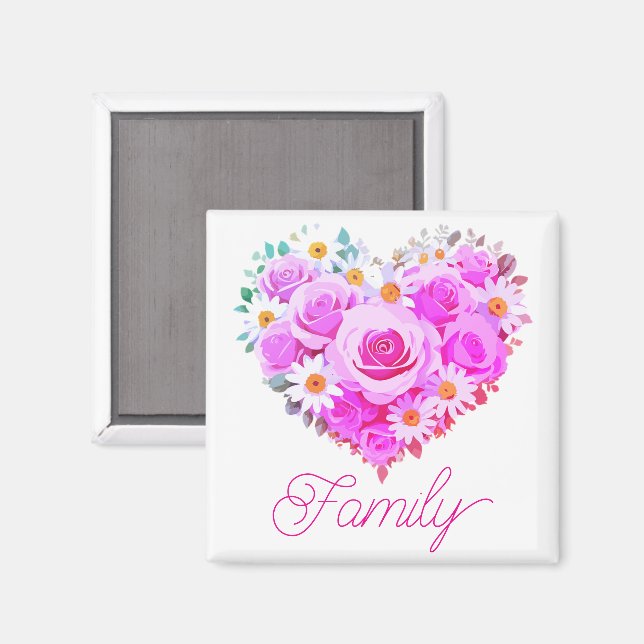 Aimant familial (Recto/Verso)