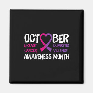 Aimant Famille Breast Cancer and Domestic Violence Awaren