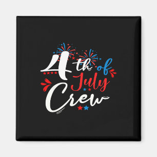 Aimant Famille du Feu d'artifice 4 juillet