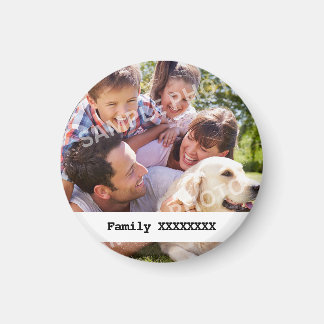 Aimant Famille personnalisée