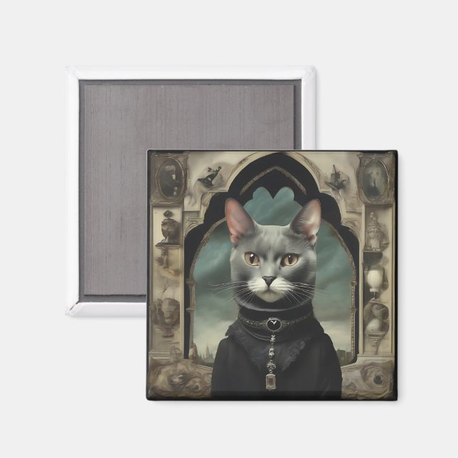 Aimant Familles sombres (Recto/Verso)