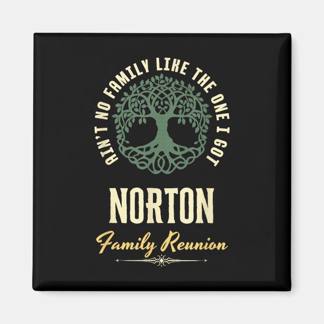Aimant Family Reunion 2025 Matching Design - Norton  (Devant)