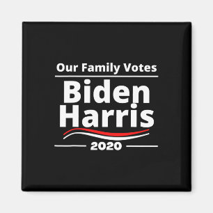 Aimant Family Votes Biden Harris - 2020 Soutenir Househ