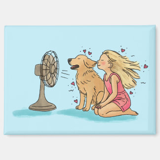 Aimant Fan de Golden Girl