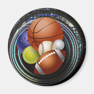 Aimant Fan de sports