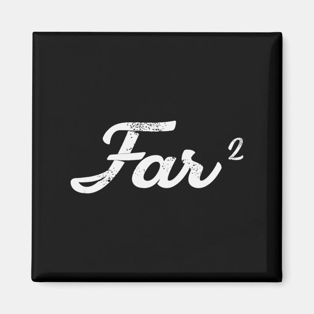 Aimant Far Squared Farfar Swedish Or Danish Grandpa Funny (Devant)