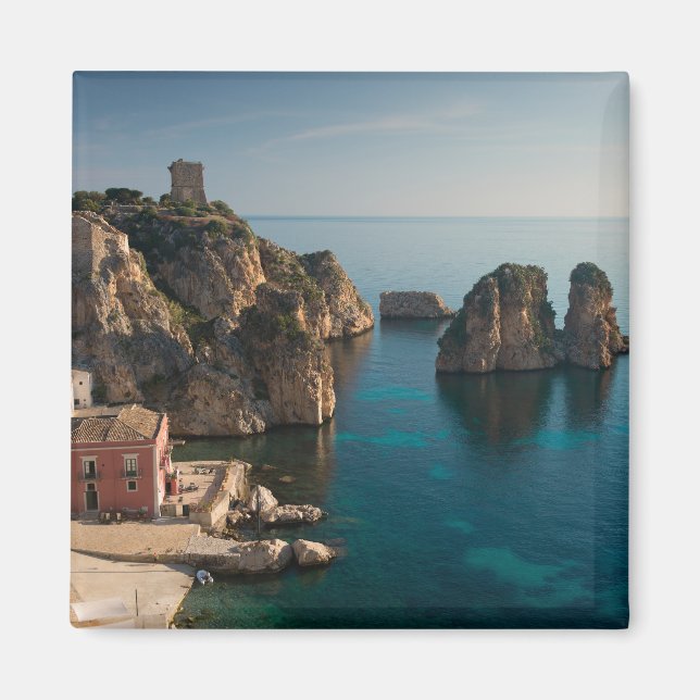 Aimant Faraglioni et Tonnara à Scopello, Sicile (Devant)