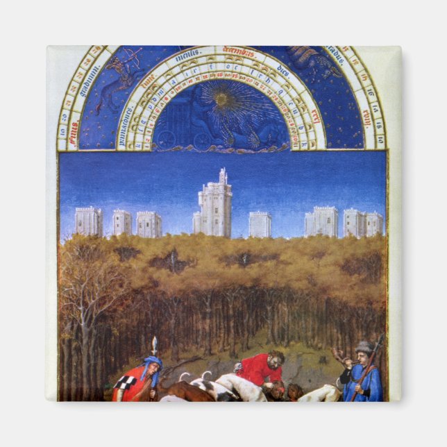 Aimant Fascimile de décembre (Devant)