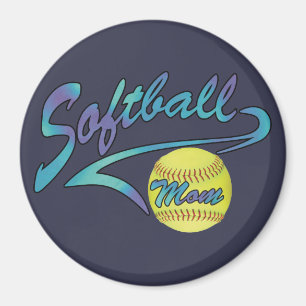 Aimant Fastpitch Softball Maman Athletic Tail