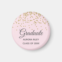 Aimant Faveur de remise de diplôme Confetti Paillettes Ro