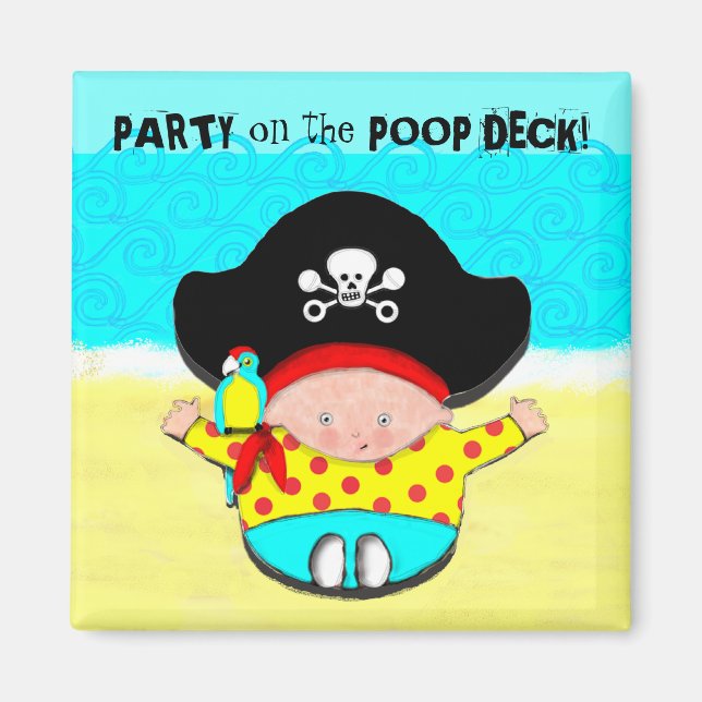 Aimant FAVORISATIONS baby showers (Devant)