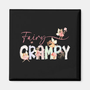 Aimant Fée grampy magique florale anniversaire fille féer