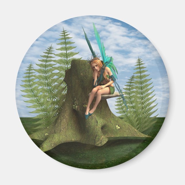 Aimant Fée réfléchie (Devant)