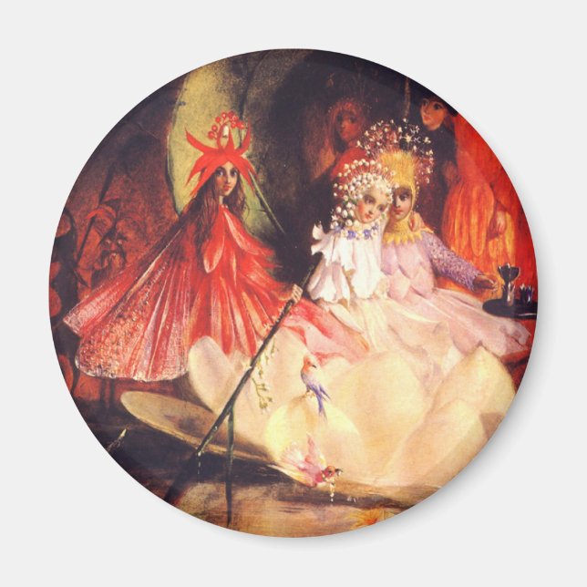 Aimant Fées d'été (Devant)