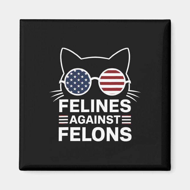 Aimant Felines contre Felons (Devant)