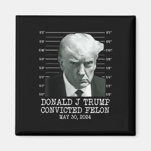 Aimant Felon Donald Trump Coupable De Le Verrouiller Dans