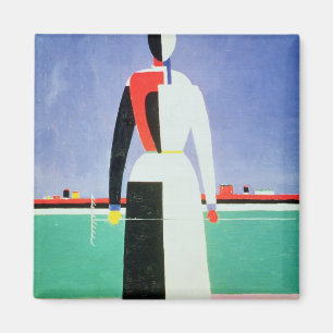 Aimant Femme avec un râteau, c.1928-32
