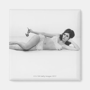 Aimant Femme dans les vêtements de bain