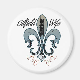 Aimant femme du pétrole