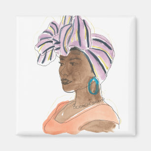 Aimant Femme forte et belle