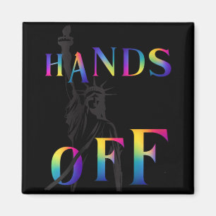 Aimant Femme Mains De Résistance Rainbow Statue De Libe