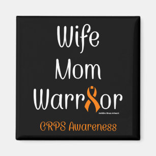 Aimant Femme Maman Warrior...CRPS