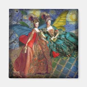 Aimant Femme Papillon Capricieuse Gémeaux Gothique Classi