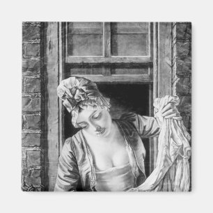 Aimant Femme qui se lave