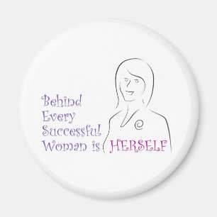 Aimant Femme réussie