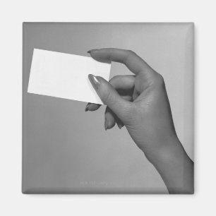 Aimant Femme tenant la carte