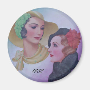 Aimant Femmes 1932 du cru deux