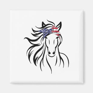 Aimant Femmes Cheval Bandana Tee Pour Cheval Équitation C