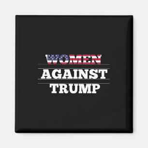 Aimant Femmes contre Trump - Résistance anti Donald Trump