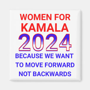 Aimant Femmes pour l'élection de Kamala Harris 2024