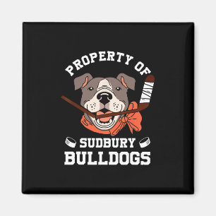 Aimant Femmes Propriété De Sudbury Bulldog Fun