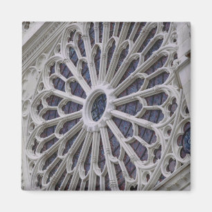 Aimant Fenêtre rose de la façade occidentale, c.1270