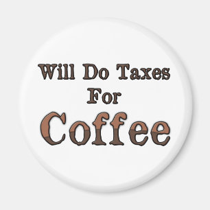Aimant Fera Des Taxes Pour Le Café