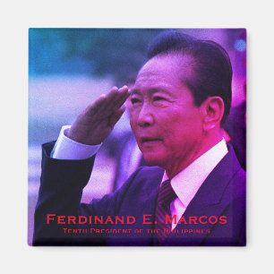 Aimant Ferdinand Marcos, Dixième Président des Philippine