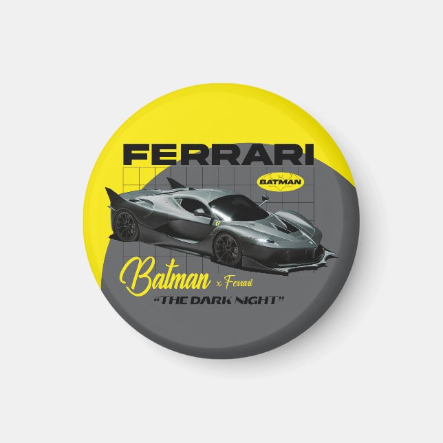 Aimant Ferrari batman (Devant)