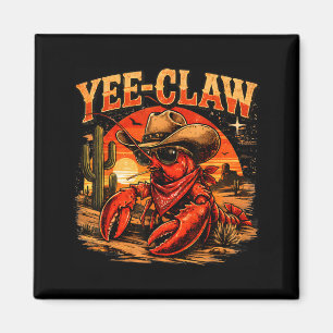 Aimant Festival de fruits de mer cajuns Yee Claw Funny Cr