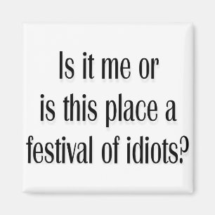 Aimant Festival des idiots ?