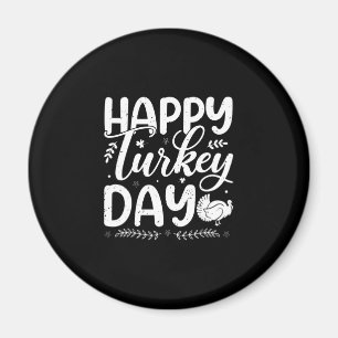 Aimant Fête "Bonne fête de la Turquie" Typographie d'auto