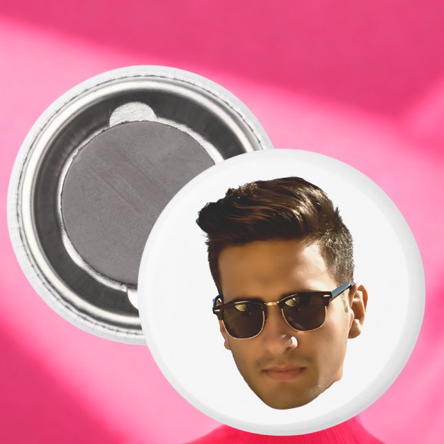 Aimant Fête d'anniversaire de Bachelorette avec découpe d (Créateur téléchargé)