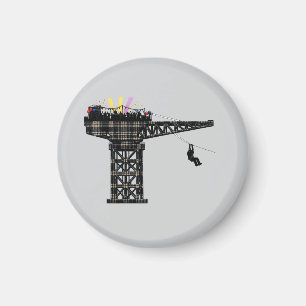 Aimant Fête de la grue Finnieston Crane humour écossais c