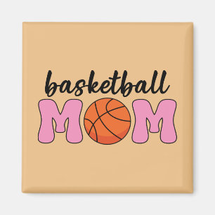 Aimant Fête de la mère mère du basket-ball