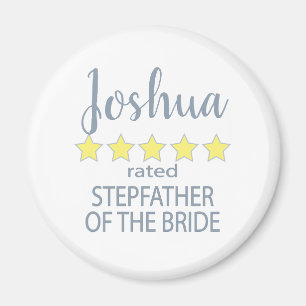 Aimant Fête de mariage et de mariage 5 étoiles Stepfather