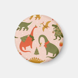 Aimant Fête de Noël Dino : Tree Rex