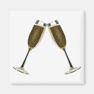 Aimant Fête des Lunettes de Champagne