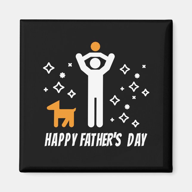 Aimant Fête des pères (Devant)